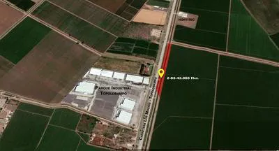 13_1388 | En Venta excelente Terreno Agroindustrial, Carretera Los Mochis - Topolobampo. | BIENES&RAICES MORENO Y ASOCIADOS INMOBILIARIA